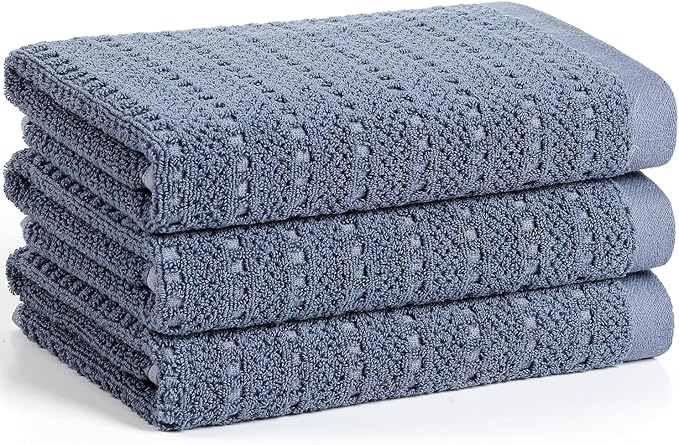 SALAS Kitchen Dish Towels, Bulk Cotton Kitchen Hand Towels, 390 GMS Plaid Dish by Unknown