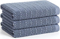 SALAS Kitchen Dish Towels, Bulk Cotton Kitchen Hand Towels, 390 GMS Plaid Dish by Unknown