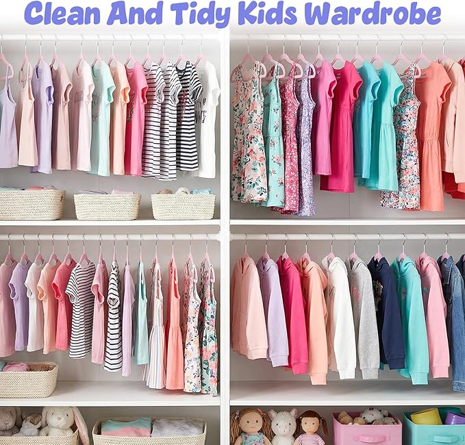 HOUSE DAY 13.5 Inch Kids Hangers 50 Pack - Image 9