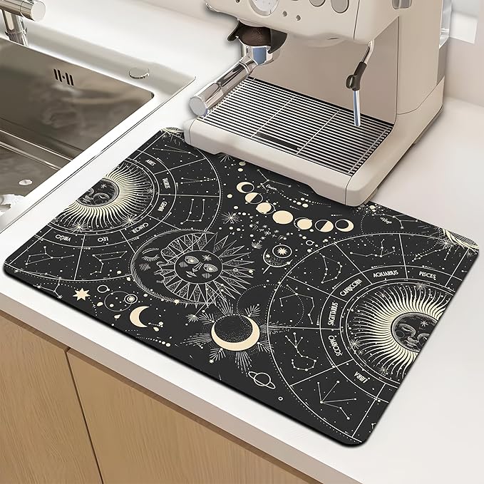 Dish Drying Mat for Multiple Usage. Super Absorbent, Easy clean, Quick dry - Image 2