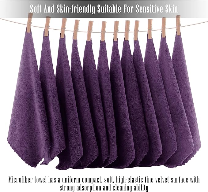TENSTARS 12 Pack Premium Washcloths Set - Image 4