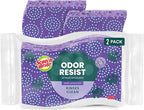 Scotch-Brite Odor Resist Non-Scratch Scrub Sponge, Dishwasher-Safe Kitchen by Scotch-Brite