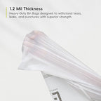 EKO 8 Gallon / 30.3 Liter, Extra-Strong Unscented Garbage Bags, Easy-Dispense - Image 6