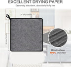 Shiny Cleaning Cloths, Shower Doors Drying Towels, 12 * 10in Streak Free Glass - Image 6