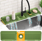 24'' Longer Faucet Mat for Kitchen Sink Splash Guard Kitchen Sink Faucet Mat - Image 9