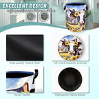Cows Sunflower Laundry Basket Cow Foldable Funny Laundry Hamper Oxford Cloth - Image 4