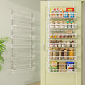 Over The Door Pantry Organizer, Wall Mount Spice Rack, Pantry Hanging Storage by Mefirt