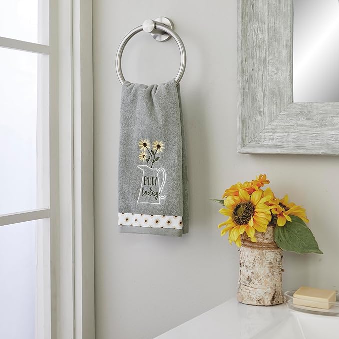 SKL HOME by Saturday Knight Ltd. Enjoy Today 2 Pc Hand Towel Set - Image 2