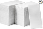 Disposable Linen-Feel Guest Towels by Lintext