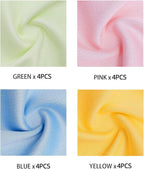 AIMI Assorted Colors Microfiber Cleaning Cloths - Image 3
