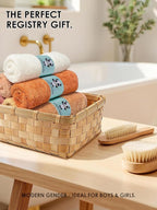 HIPHOP PANDA Baby Washcloths, Rayon Made from Bamboo - Image 5