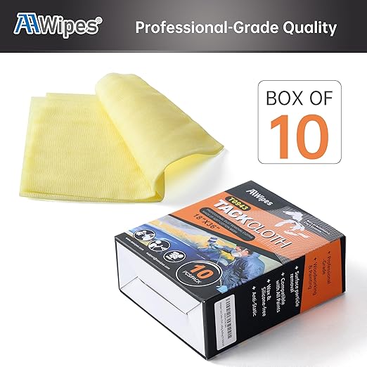 AAwipes Tack Cloth for Woodworking, Painting Sticky, Anti-Static Tack Rags for - Image 9