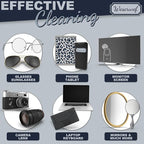 WESERWEF Design Microfiber Glasses Cleaning Cloth – Premium Cleaning Cloth - Image 4