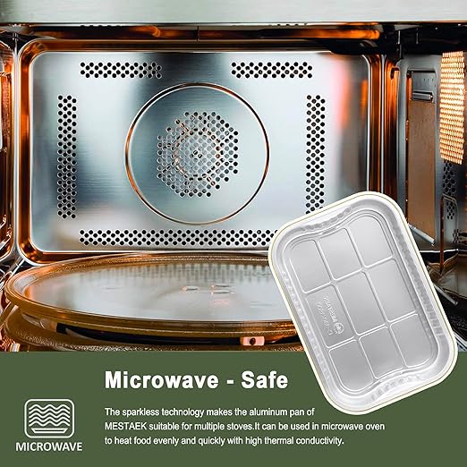 13" x 8.8" Heavy-Duty Aluminum Foil Pans - Image 7