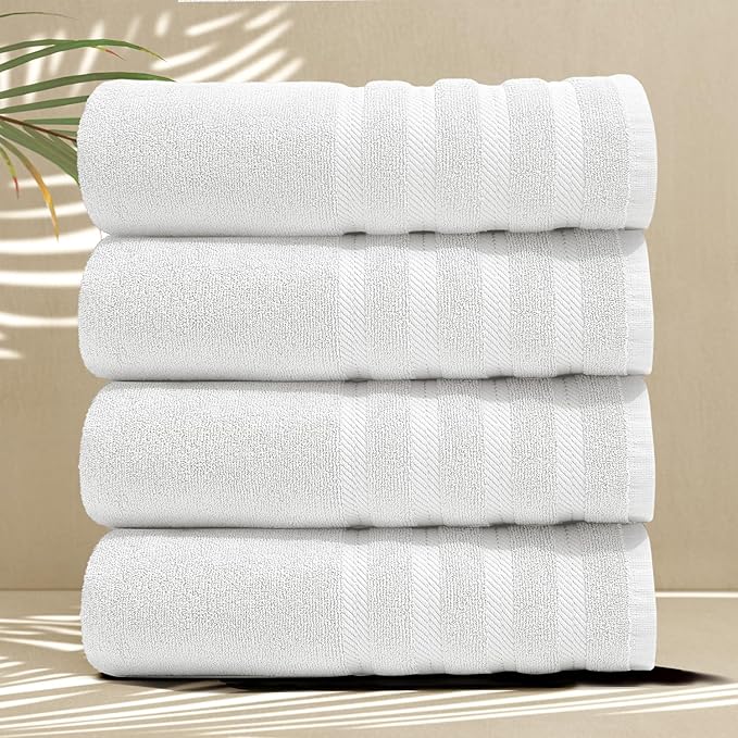 Hearth & Harbor Bath Towels for Bathroom - Image 2