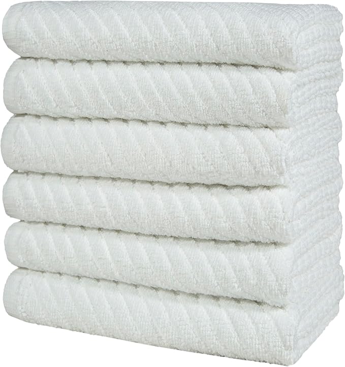 Premium Kitchen Towels | Large Cotton Kitchen Hand Towels | Dish Towels | - Image 6