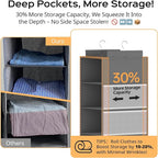 Extra Deep Hanging Closet Organizer - Image 3