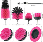 8 Pcs Drill Brush Attachment Set, Power Cleaning Scrub Brush Kit - Image 2