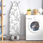 Floral Ironing Board Cover 17.7"x49", Standard Size Iron Board Covers - Image 7
