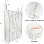 AELS Farmhouse Hanging Laundry Hamper - Image 4