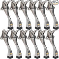 12 Packs Heavy Duty Kickdown Door Stopper, One Touch Adjustable Kickdown Door by ENYZTBI