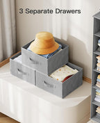 Pipishell Hanging Closet Organizer 6-Shelf, Hanging Shelves - Image 6