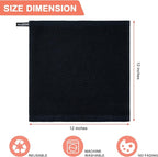 BOOMIBOO 8-Pack Kitchen Dish Cloths, 100% Cotton Waffle Weave, Ultra Soft - Image 2