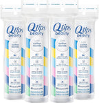 Q-Tips Beauty Luxe Cotton Rounds 80 Count 4-Pack – Hypoallergenic Makeup by Q-tips