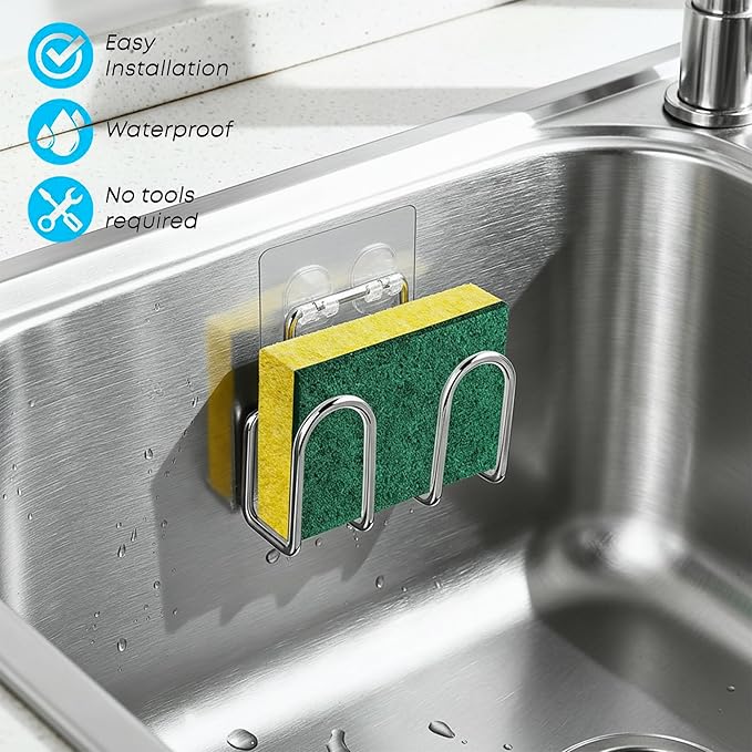 KESOL Kitchen Sponge Holder | Sink Caddy - Image 2