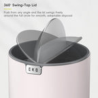 EKO Fandy 0.58 Gal/2.2L Mini Trash Can - Image 4