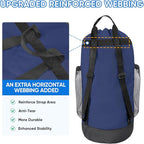 BALEINE 2PK 120L Laundry Bag Backpack, 900D Oxford Fabric Large Travel Laundry - Image 2