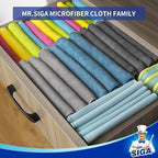 MR.SIGA Microfiber Cleaning Cloth, Size: 13.8" x 15.7" - Image 5