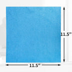 HOMERHYME Microfiber Cleaning Cloth, 200 Pack Blue Cleaning Rags Microfiber - Image 8