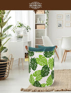 HUNRUNG Laundry Hamper, Large Canvas Fabric Lightweight Storage Basket Toy - Image 7