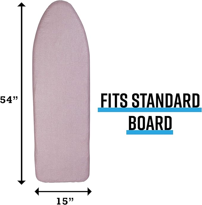 Simplify Ironing Board Cover and Pad | Silicone Coated | Scorch Resistant | - Image 2