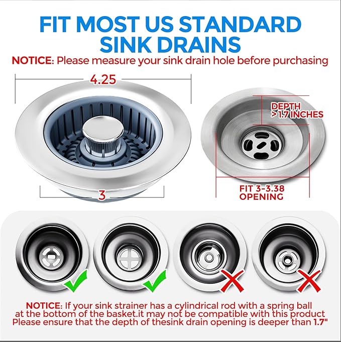 Sink Drain Strainer - Image 4