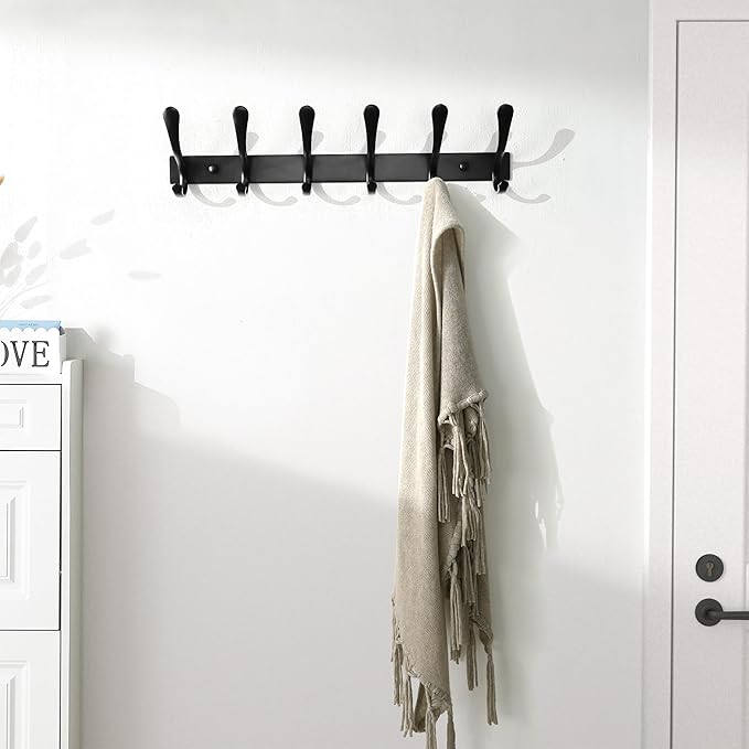 SKOLOO Heavy Duty Wall Mounted Coat Rack - Image 5