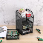 BTSKY Metal Mesh Battery Storage Organizer - Image 3