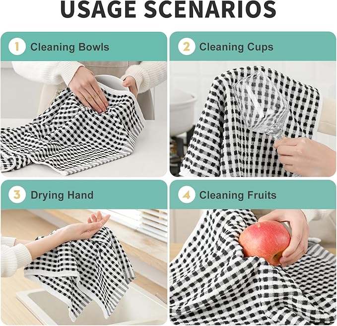 SALAS Cotton Dish Towels Cloths - Image 7