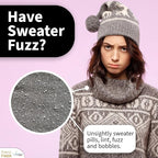 Cashmere and Multi-Fabric Sweater Comb Combo Manual Fabric Defuzzer Wool Lint - Image 2