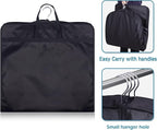 KIMBORA 43" Suit Bags for Closet Storage and Travel, Gusseted Hanging Garment - Image 4