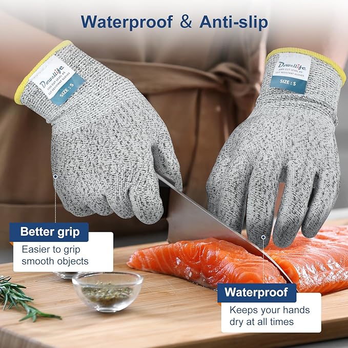Dowellife Level 5 Cut Resistant Gloves - Image 3