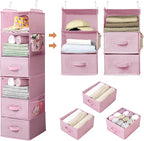 GRANNY SAYS Hanging Closet Organizer 6-Shelf, Separable to 2 Pack 3-Shelf - Image 8