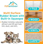 FURemover Original Plus Pet Hair Rubber Broom - Image 2