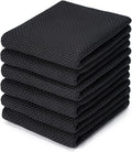 BOOMIBOO 6-Pack Kitchen Dish Cloths, 100% Cotton Waffle Weave, Ultra Soft by BOOMIBOO