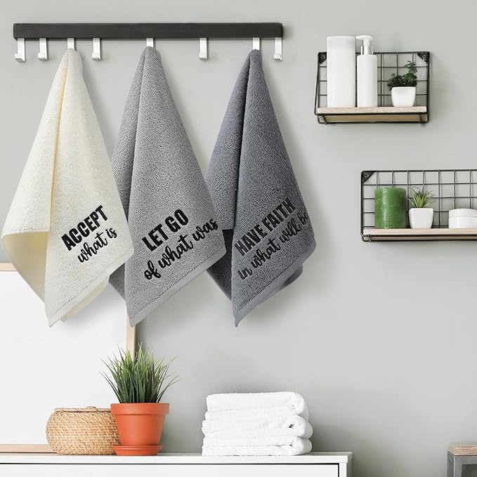 3pcs Farmhouse Decorative Hand Towels - Image 3