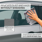 Claro Glass Towels Car Detailing 8-Pack – Streak Free Windshield Cleaner Cloth - Image 3
