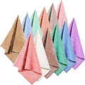 Syhood 12 Pieces Face Wash Cloth 12 x 12 in Makeup Remover Cloths Towel Coral by Syhood