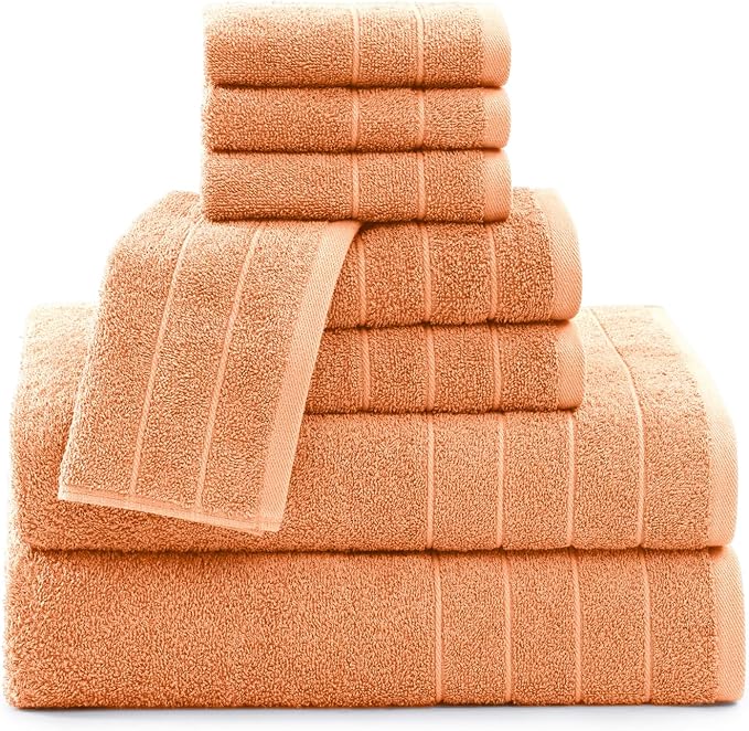 Casa Platino 100% Cotton Bathroom Towel Set - Image 2