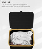 SUOCO Laundry Hamper on Wheels 100L, Clothes Basket - Image 6